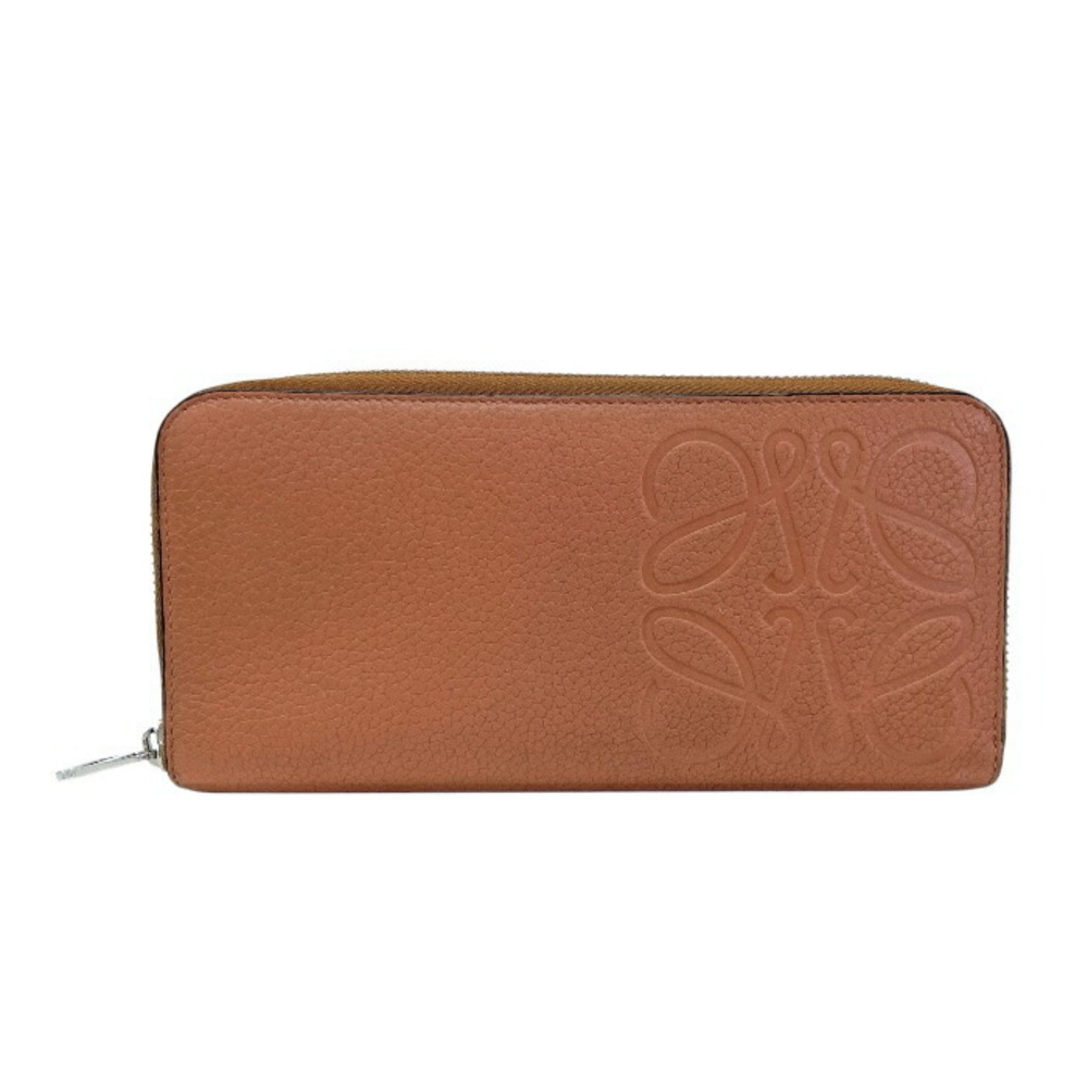 Loewe Wallet Anagram Pattern Grained Calfskin Lon… - image 2